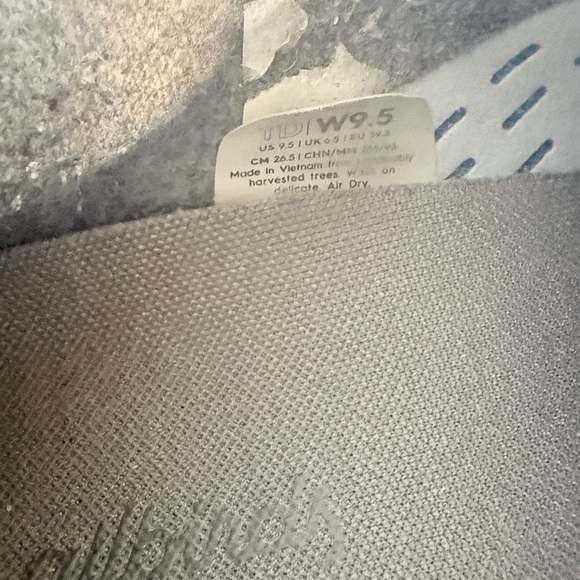 Allbirds Tree Dasher Running Shoes Quartz/Light Gray Womens Size 9.5 - Picture 11 of 11